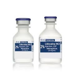Lidocaine 2% 50ml MDV, 25/box