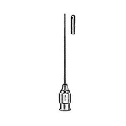 Cannula, Lacrimal McIntyre Straight 23g, Dual 0.3mm Side Ports