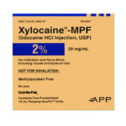 Xylocaine 2% MPF 5x10ml Ampules